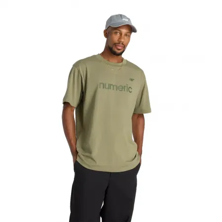 뉴발란스 Numeric 코튼 반팔 티셔츠 143060280