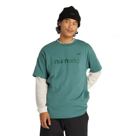 뉴발란스 Numeric 코튼 반팔 티셔츠 143060284