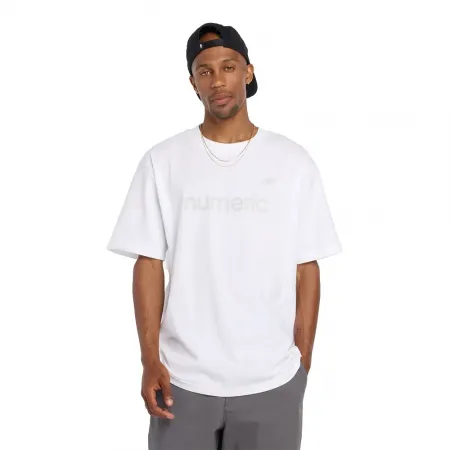 뉴발란스 Numeric 코튼 반팔 티셔츠 143060286