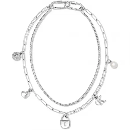 캘빈클라인 Layered Charm 목걸이 143632241