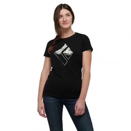 블랙 다이아몬드 마운틴 Logo 반팔 티셔츠 2139201124