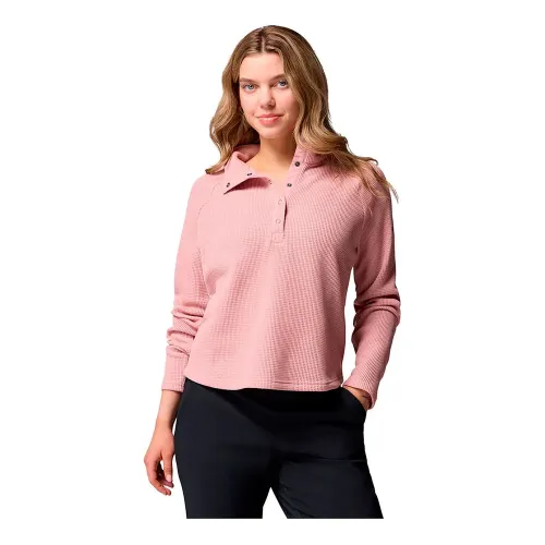 컬럼비아 Holly Hideaway Waffle Snap 하프 지퍼 플리스 2141634518