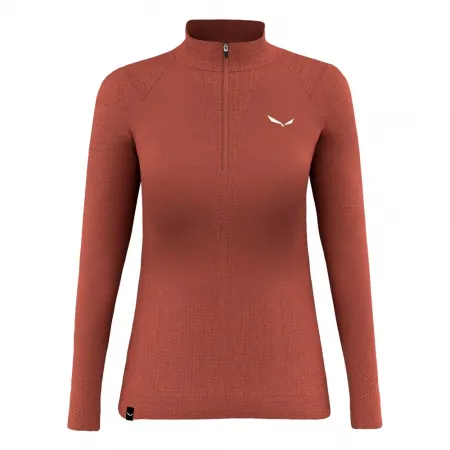 살레와 Zebru Med Warm AMR 하프 지퍼 긴팔 티셔츠 2141636993