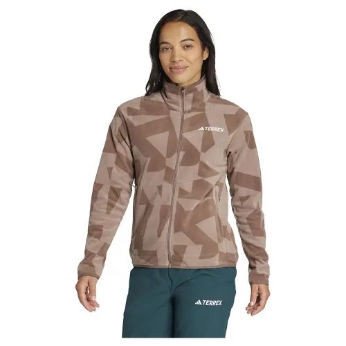 아디다스 테렉스 Multi Printed 지퍼 플리스 2142158140
