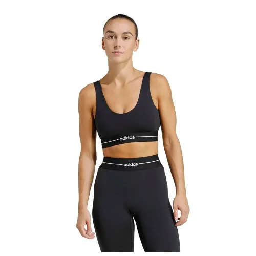 아디다스 Hyperglam 스포츠 브라 로우 임팩트 2142696213