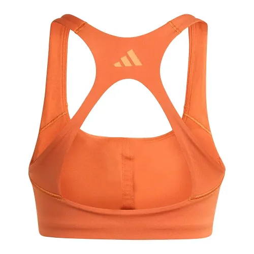 아디다스 Optime Workout 3 Stripes 미디엄 임팩트 스포츠 브라 2142696364