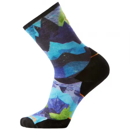 스마트울 트레일 Run Targeted Cushion Summit Sector Print 크루 양말 2142876875