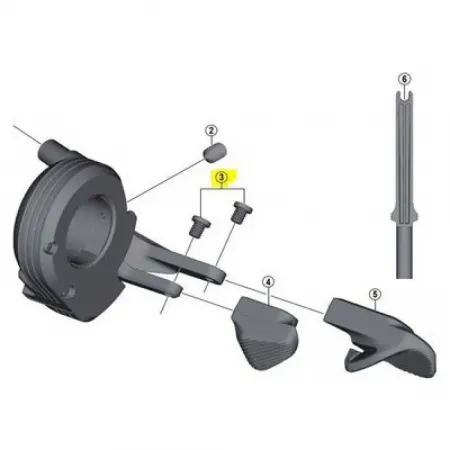 시마노 XT DI2 M9050 Lever Slide Fixing 2 Bolts 나사 3137552242