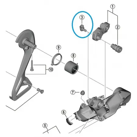 시마노 RD-R9250 105/Ultegra/Dura Ace Di2 12s 케이블 가이드 3138779579