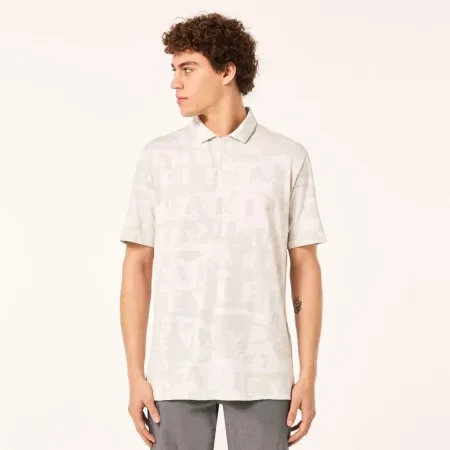 오클리 Ransom Jacquard 반팔 폴로 셔츠 3140223592