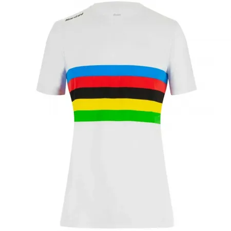 산티니 Official UCI Rainbow 2025 반팔 티셔츠 3141840547