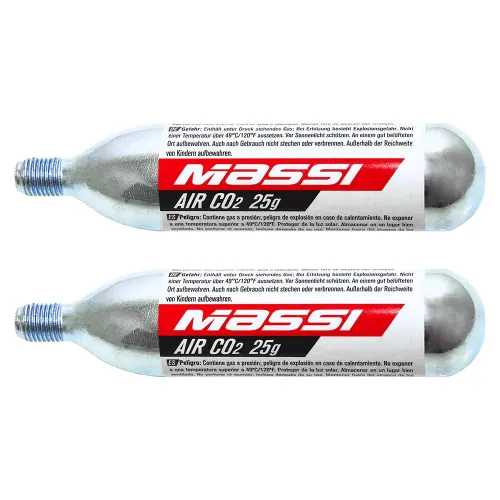 MASSI CO2 카트리지 25g 2 단위 3142387708