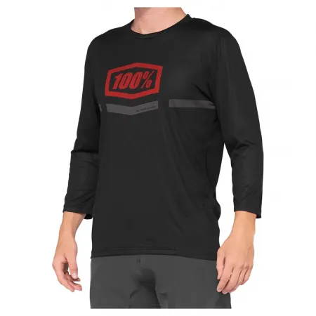 백퍼센트 에어매틱 3 4 소매 엔듀로 져지 3142467531