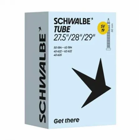 SCHWALBE SV19 Presta 60 mm 내부 튜브 3142654305