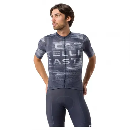 카스텔리 Stratus 로고 반팔 져지 3142670908