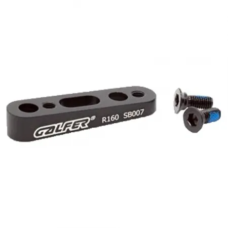 갤퍼 플랫 마운트 리어 140-160 mm 울트라라이트 자전거 디스크 브레이크 어댑터 3143040151