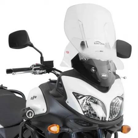 기비 AF3101 Airflow 스즈키 DL 650 V-Strom L2/L3/L4/L5/L6 조절 가능한 앞 유리 4138043995