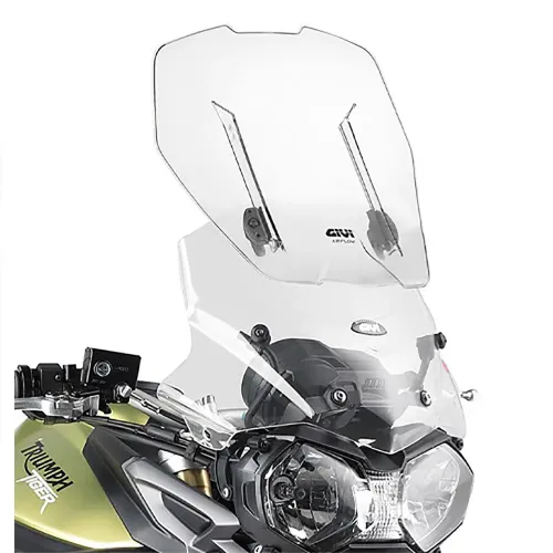 기비 Airflow 트라이엄프 Tiger 800 11-17 AF6401B 조절 가능한 앞 유리 4141934262