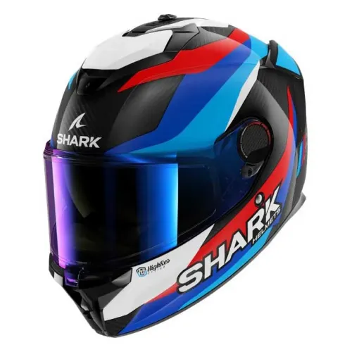 샤크 Spartan GT Pro 카본 Guintoli 풀페이스 헬멧 4142476049