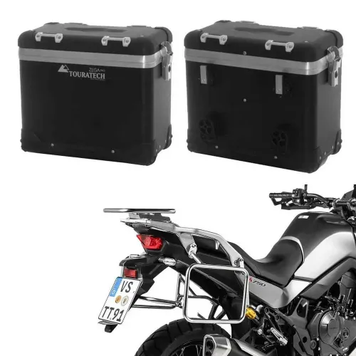 투라텍 ZEGA Pro 38L/38L 혼다 XL 750 Transalp 사이드 케이스 세트 4142547287