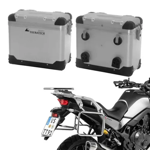 투라텍 ZEGA Pro And-S 38L/38L 혼다 XL 750 Transalp 사이드 케이스 세트 4142547300