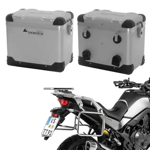 투라텍 ZEGA Pro And-S 45L/45L 혼다 XL 750 Transalp 사이드 케이스 세트 4142547303