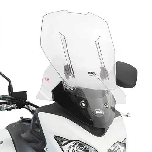 기비 Airflow 스즈키 DL V-Strom 650 11-16 AF3101B 조절 가능한 앞 유리 리퍼비쉬 4142562230