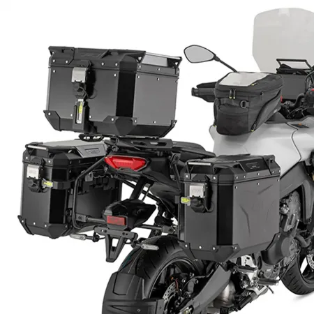 기비 Monokey Cam-Side Trekker Outback 야마하 Tracer 9 GT 사이드 케이스 장착 4142566107