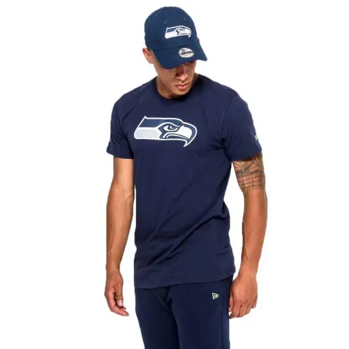 뉴에라 Seattle Seahawks Team Logo 반팔 티셔츠 5136601003