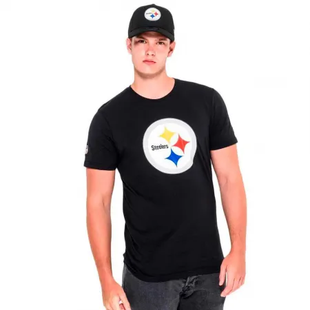 뉴에라 Pittsburgh Steelers Team Logo 반팔 티셔츠 5136601006