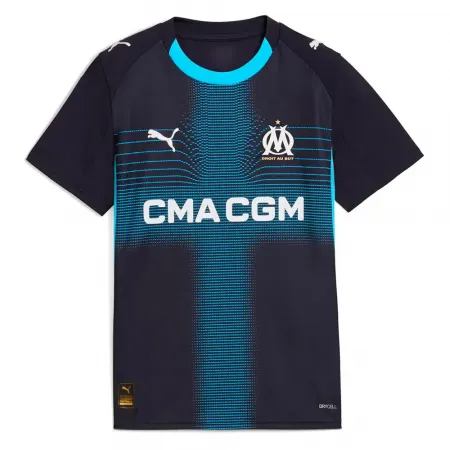 푸마 Olympique Marseille 25/26 Replica 어웨이 주니어 반팔 티셔츠 5142041249
