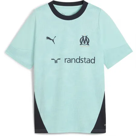 푸마 Olympique Marseille 25/26 훈련 주니어 반팔 티셔츠 5142041256