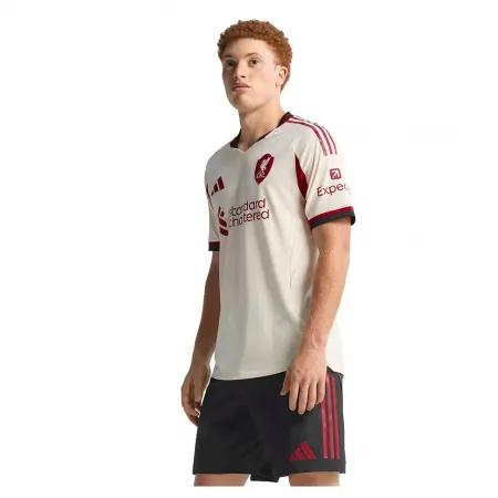 아디다스 Liverpool FC 25/26 Authentic 어웨이 반팔 티셔츠 5142117379