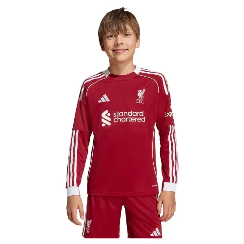 아디다스 Liverpool FC 25/26 홈 주니어 긴팔 티셔츠 5142117614