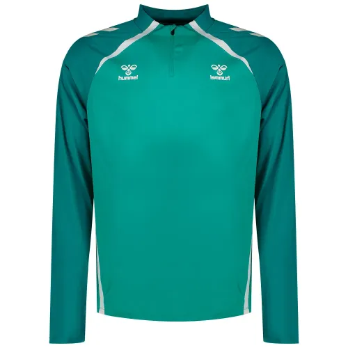 험멜 Real Betis 25/26 Lead 2.0 하프 지퍼 스웨트셔츠 5142337432