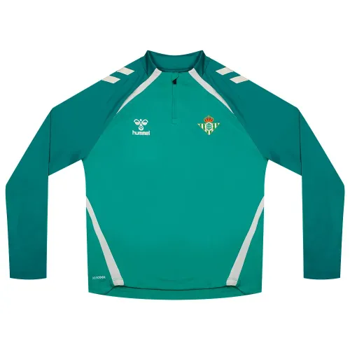 험멜 Real Betis 25/26 Lead 2.0 주니어 하프 지퍼 스웨트셔츠 5142337433