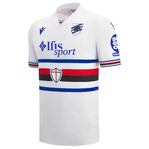 마크론 UC Sampdoria 25/26 어웨이 반팔 티셔츠 5142492595