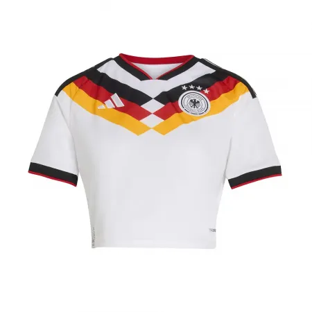 아디다스 Germany 26/27 Cropped Replica 홈 여성 반팔 티셔츠 5142649434