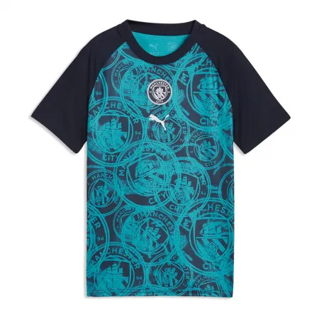 푸마 맨체스터 시티 FC 25/26 프리매치 주니어 반팔 티셔츠 5142669828