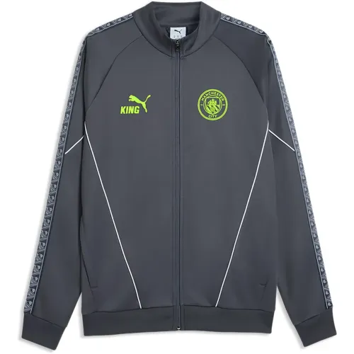 푸마 Manchester City FC King Anthem 풀지퍼 스웨트셔츠 5142669852