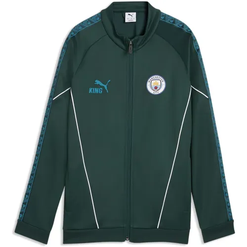 푸마 Manchester City FC King Anthem 풀지퍼 스웨트셔츠 5142669855