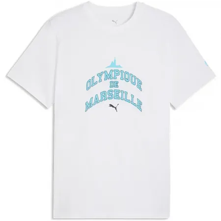 푸마 Olympique Marseille FtblCulture 반팔 티셔츠 5142669912