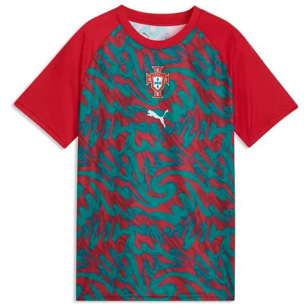 푸마 포르투갈 25/26 프리매치 주니어 반팔 티셔츠 5142669941