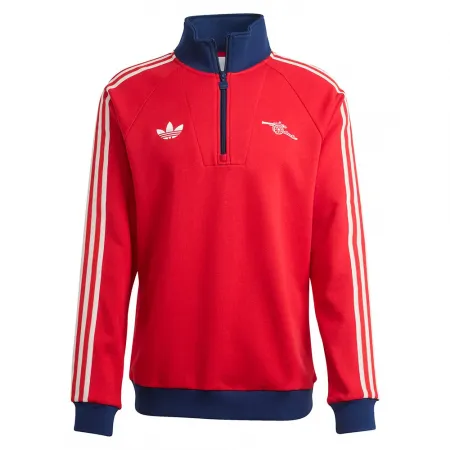 아디다스 아스날 FC 오리지널스 하프 지퍼 스웨트셔츠 5142680627