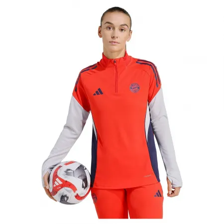 아디다스 FC Bayern 무니치 25/26 Tiro Competition 훈련 여성용 하프 지퍼 스웨트셔츠 5142681162