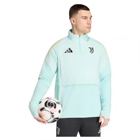 아디다스 유밴투스 25/26 티로 컴퍼티션 윈터라이즈드 훈련 하프 지퍼 스웨트셔츠 5142681483