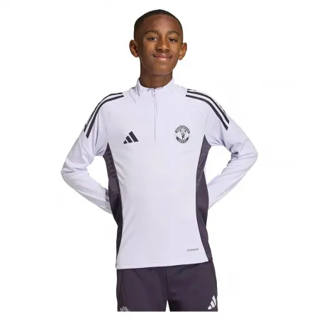 아디다스 Manchester United 25/26 Tiro Competition Slim 훈련 주니어 하프 지퍼 스웨트셔츠 5142681540