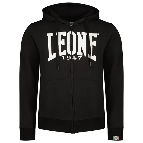 LEONE1947 Big Logo Basic 풀지퍼 스웨트셔츠 6140336041