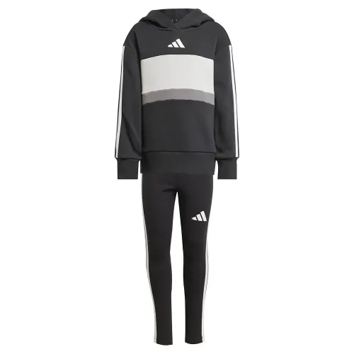 아디다스 Seasonal Essentials Tiberio 3 Stripes Fleece Leggings 트랙수트 6141542087