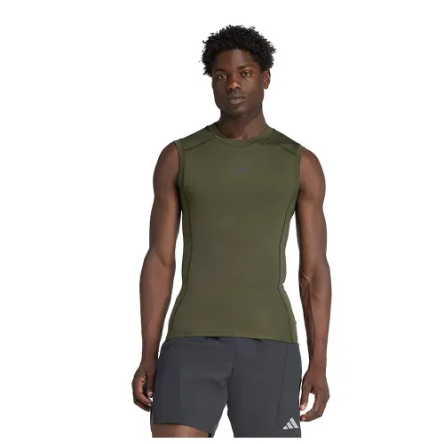아디다스 Techfit Compression 트레이닝 나시 티셔츠 6142118213
